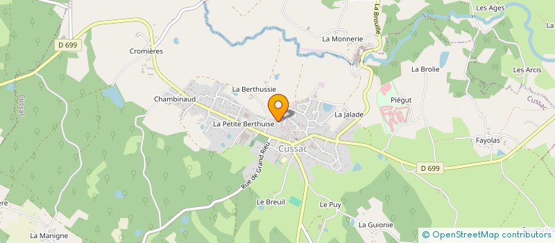 localisation de l'entreprise MONSIEUR MANUEL VISSE à AIXE-SUR-VIENNE