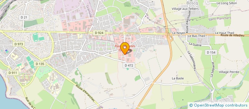 localisation de l'entreprise MONSIEUR MANUEL VOISIN  GRANVILLE