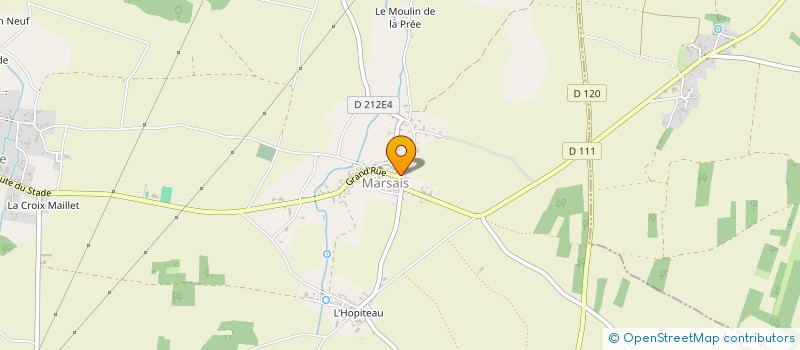 localisation de l'entreprise MONSIEUR MANUEL WACRENIER  SAINT-SATURNIN-DU-BOIS