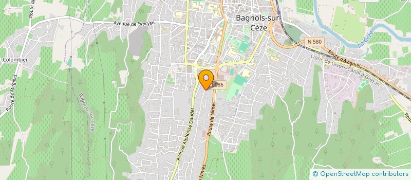 localisation de l'entreprise MONSIEUR MANUEL ZUANON à BAGNOLS-SUR-CEZE