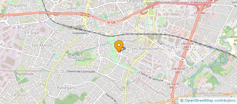 localisation de l'entreprise MONSIEUR MANUELLA ANICETO à COLOMIERS
