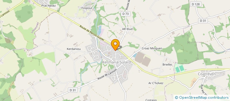 localisation de l'entreprise MONSIEUR MANUELO VAZ à KERMARIA-SULARD