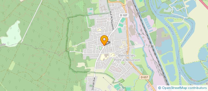 localisation de l'entreprise MONSIEUR MANURAJA THALPE HAPUTHANTHRIGE  BLENOD-LES-PONT-A-MOUSSON