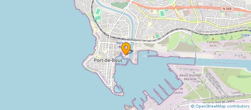 localisation de l'entreprise MONSIEUR MANY PUJOL  PORT DE BOUC