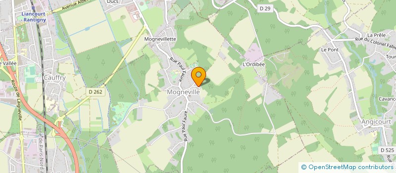 localisation de l'entreprise MONSIEUR MANZON RAGOT à MOGNEVILLE