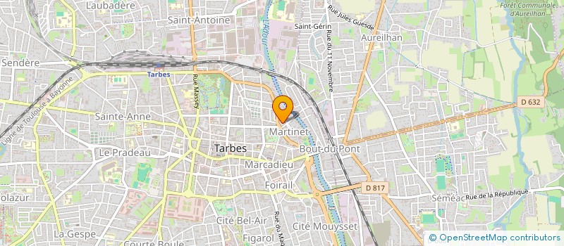 localisation de l'entreprise MONSIEUR MANZOOR KHAN  TARBES