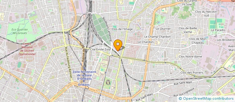 localisation de l'entreprise MONSIEUR MANZOR MOHAMMADZAI à ORLEANS