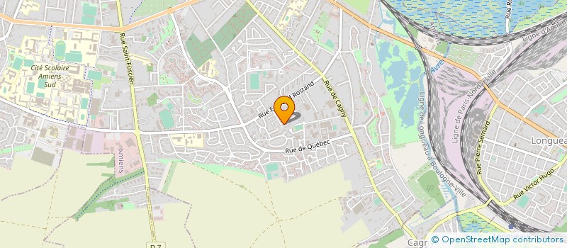 localisation de l'entreprise MONSIEUR MAODO GUEYE  AMIENS