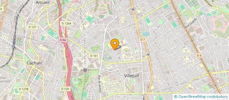 localisation de l'entreprise MONSIEUR MAONGHE MBAITJONGUE à VILLEJUIF