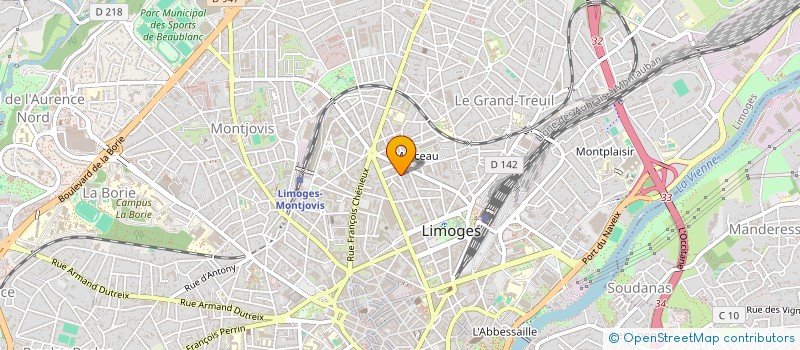 localisation de l'entreprise MONSIEUR MAOULANA BOURA  AIXE-SUR-VIENNE