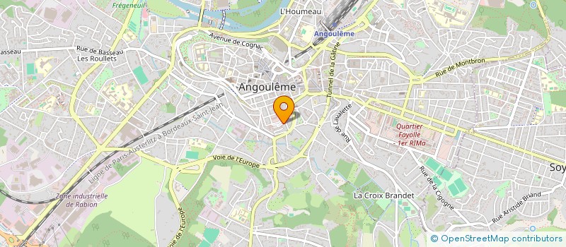 localisation de l'entreprise MONSIEUR MAOULANA SAID à ANGOULEME