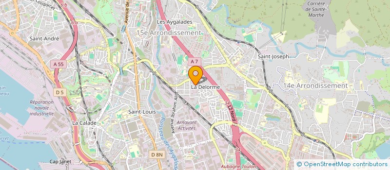 localisation de l'entreprise MONSIEUR MAOULIDA AHAMADA à MARSEILLE