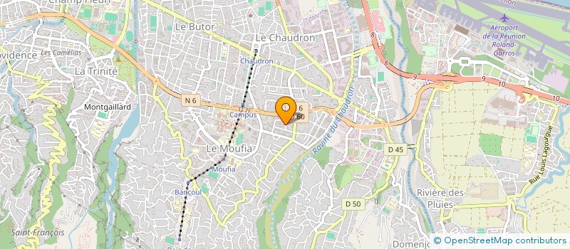 localisation de l'entreprise MONSIEUR MAOULIDA HOUMADI  SAINT-DENIS