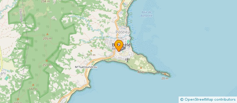 localisation de l'entreprise MONSIEUR MAOULIDA SOULAIMANA  BANDRELE