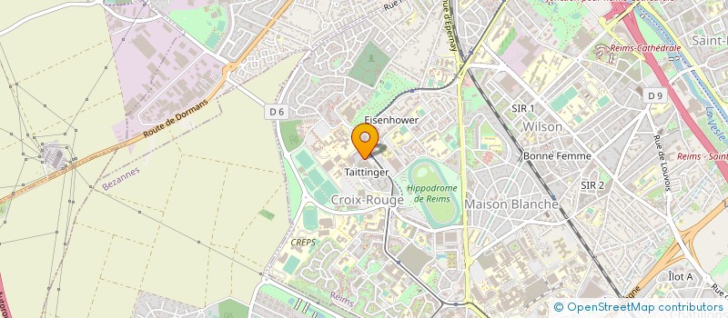 localisation de l'entreprise MONSIEUR MAOULIDA YSSOUFI  REIMS