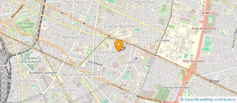 localisation de l'entreprise MONSIEUR MAOULIDINA BACAR  LYON