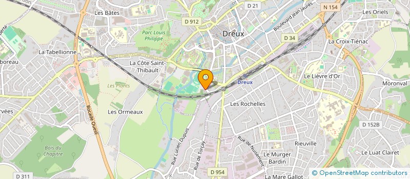 localisation de l'entreprise MONSIEUR MAPATE BOUSSO à DREUX