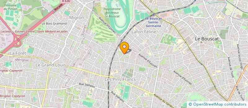 localisation de l'entreprise MONSIEUR MAQSOOD ANWAR MUHAMMAD  BORDEAUX