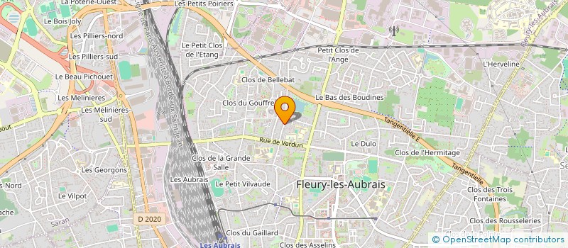 localisation de l'entreprise MONSIEUR MAQSOOD KHAN à FLEURY-LES-AUBRAIS
