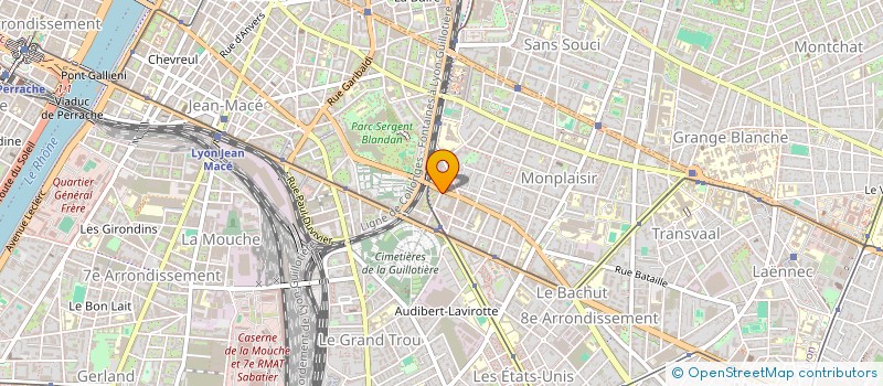 localisation de l'entreprise MONSIEUR MAR NDIAYE  LYON