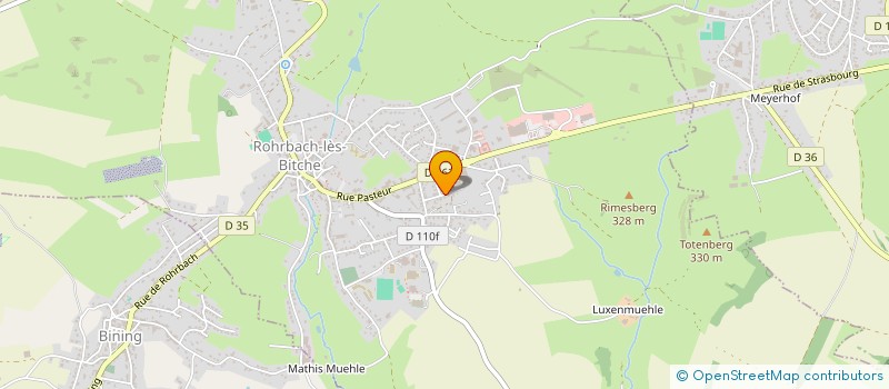 localisation de l'entreprise MONSIEUR MAR SCHNEIDER à ROHRBACH-LES-BITCHE