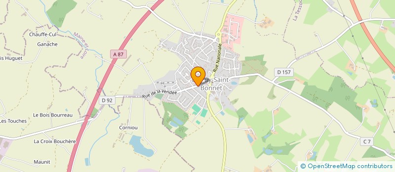 localisation de l'entreprise MONSIEUR MARADI NHEM à CHOLET