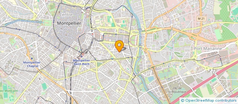 localisation de l'entreprise MONSIEUR MARAMA WOUN LIN à MONTPELLIER