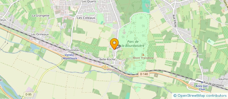 localisation de l'entreprise MONSIEUR MARAT ANAEV  MONTLOUIS-SUR-LOIRE