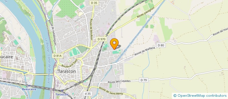 localisation de l'entreprise MONSIEUR MARAT SAILLAN à TARASCON