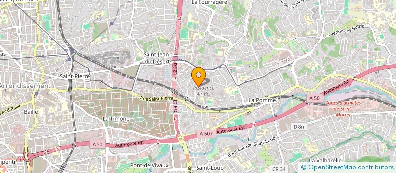 localisation de l'entreprise MONSIEUR MARC ABDUL AAL à MARSEILLE 11EME