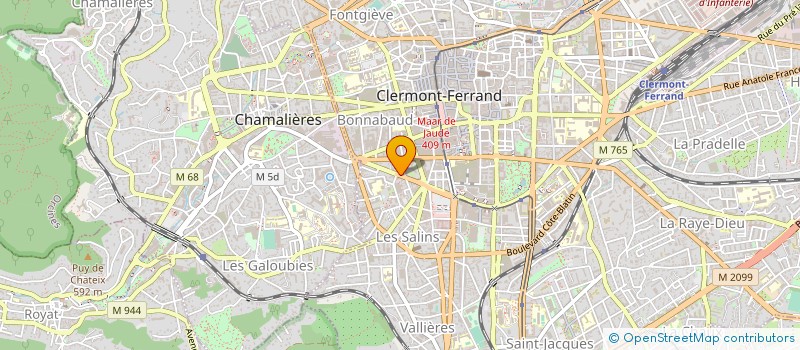 localisation de l'entreprise MONSIEUR MARC ABRAHAM à CLERMONT-FERRAND