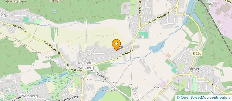 localisation de l'entreprise MONSIEUR MARC ADAM  HAM-SOUS-VARSBERG