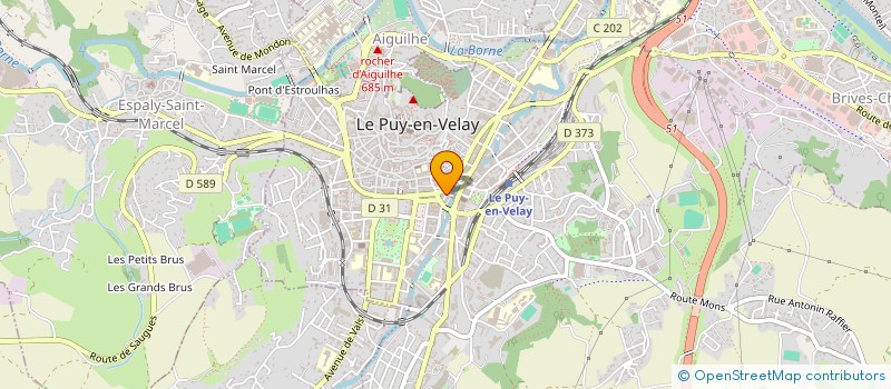 localisation de l'entreprise MONSIEUR MARC ADOULI à LE PUY-EN-VELAY
