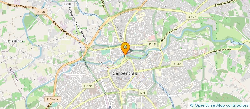 localisation de l'entreprise MONSIEUR MARC ADRAGNA à CARPENTRAS