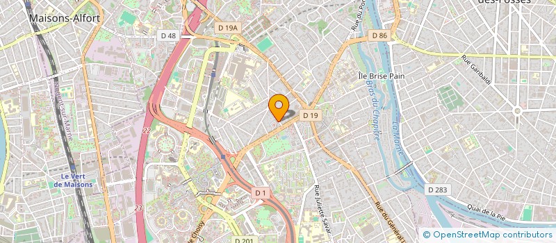 localisation de l'entreprise MONSIEUR MARC AELLEN  CRETEIL