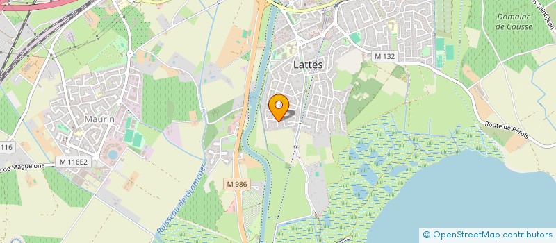 localisation de l'entreprise MONSIEUR MARC AGNESE à LATTES