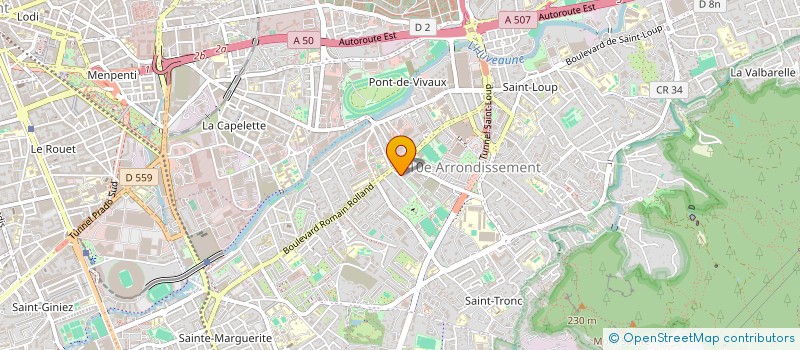 localisation de l'entreprise MONSIEUR MARC AHERFI à MARSEILLE
