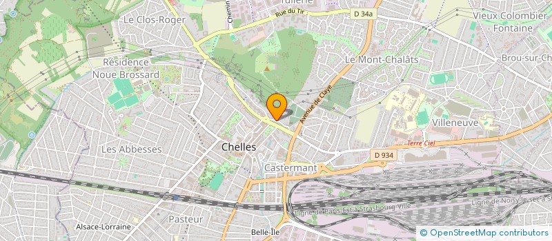 localisation de l'entreprise MONSIEUR MARC AL MOUSSAWI  CHELLES