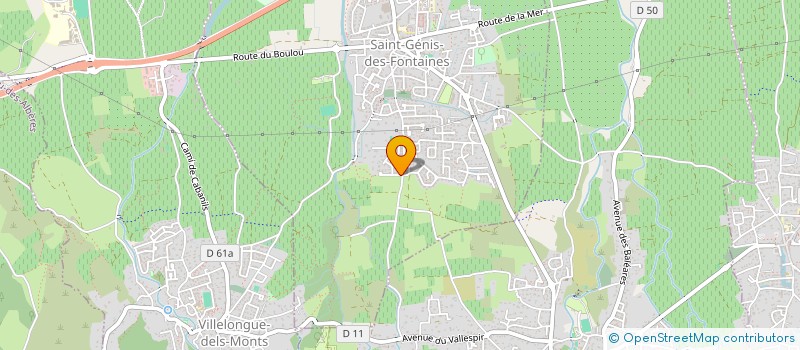 localisation de l'entreprise MONSIEUR MARC ALABERT à SAINT-GENIS-DES-FONTAINES