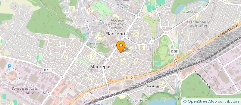 localisation de l'entreprise MONSIEUR MARC-ALAIN MORVAN  MAUREPAS