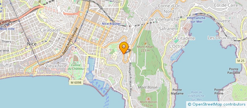localisation de l'entreprise MONSIEUR MARC ALBARANES à NICE