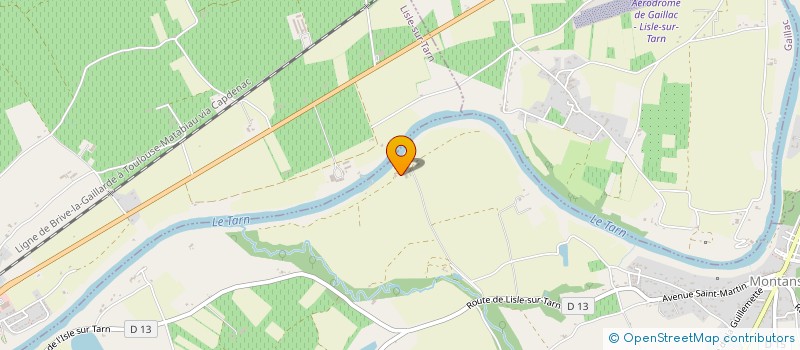 localisation de l'entreprise MONSIEUR MARC ALBY  MONTANS