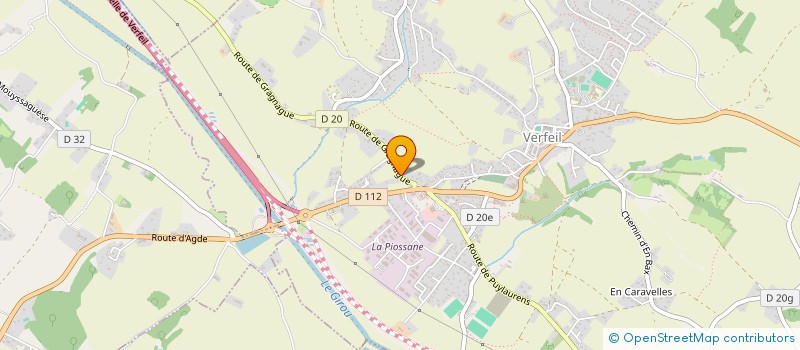 localisation de l'entreprise MONSIEUR MARC ALESSANDRIA  VERFEIL