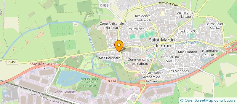 localisation de l'entreprise MONSIEUR MARC-ALEXANDRE GADZINSKI à SAINT-MARTIN-DE-CRAU