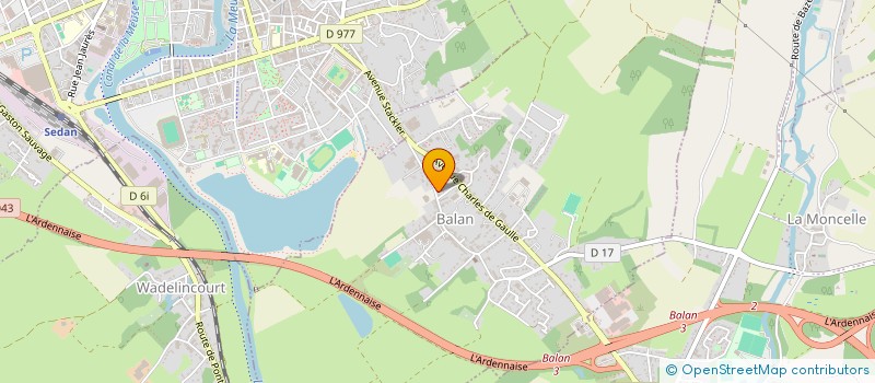 localisation de l'entreprise MONSIEUR MARC ALEXANDRE YCARD  BALAN