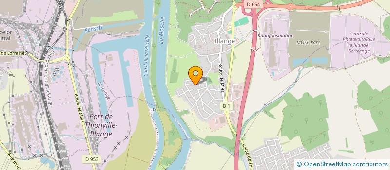 localisation de l'entreprise MONSIEUR MARC ALFIDEO  ILLANGE