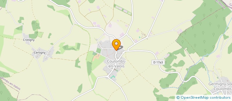 localisation de l'entreprise MONSIEUR MARC ALIADIERE à COULOMBS-EN-VALOIS