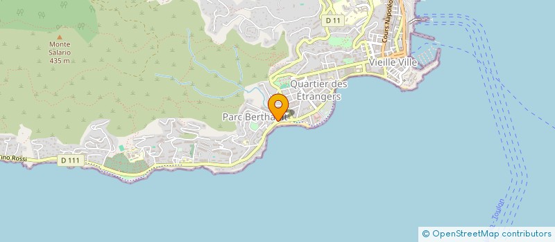 localisation de l'entreprise MONSIEUR MARC ALIOTTI  AJACCIO