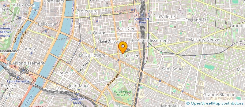 localisation de l'entreprise MONSIEUR MARC ALLAN COMOE  LYON 3EME