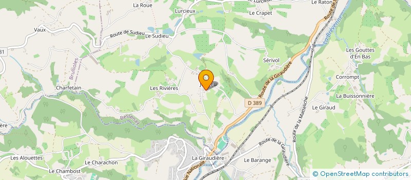 localisation de l'entreprise MONSIEUR MARC ALLARD  BESSENAY